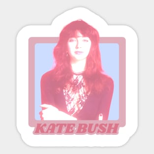 Kate Bush Pastel Vintage Sticker